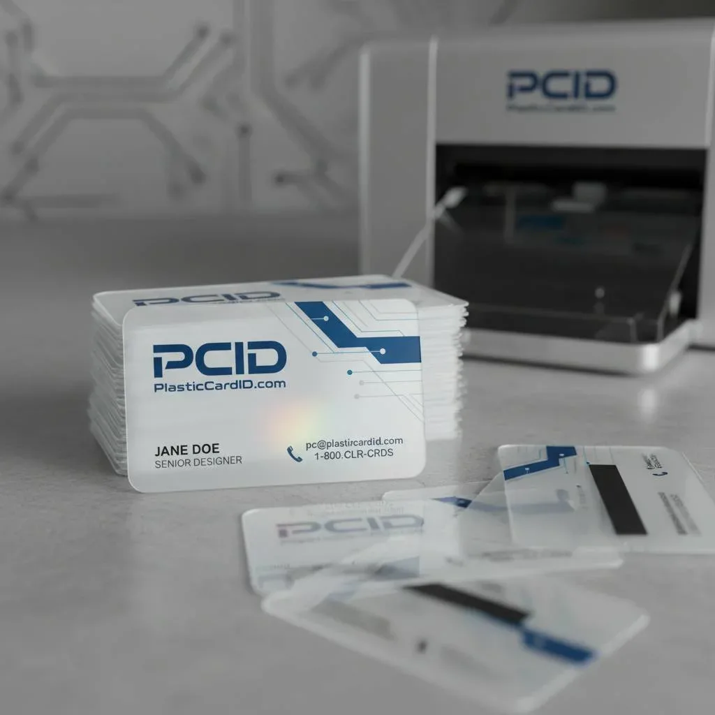 Clear Plastic Business Cards