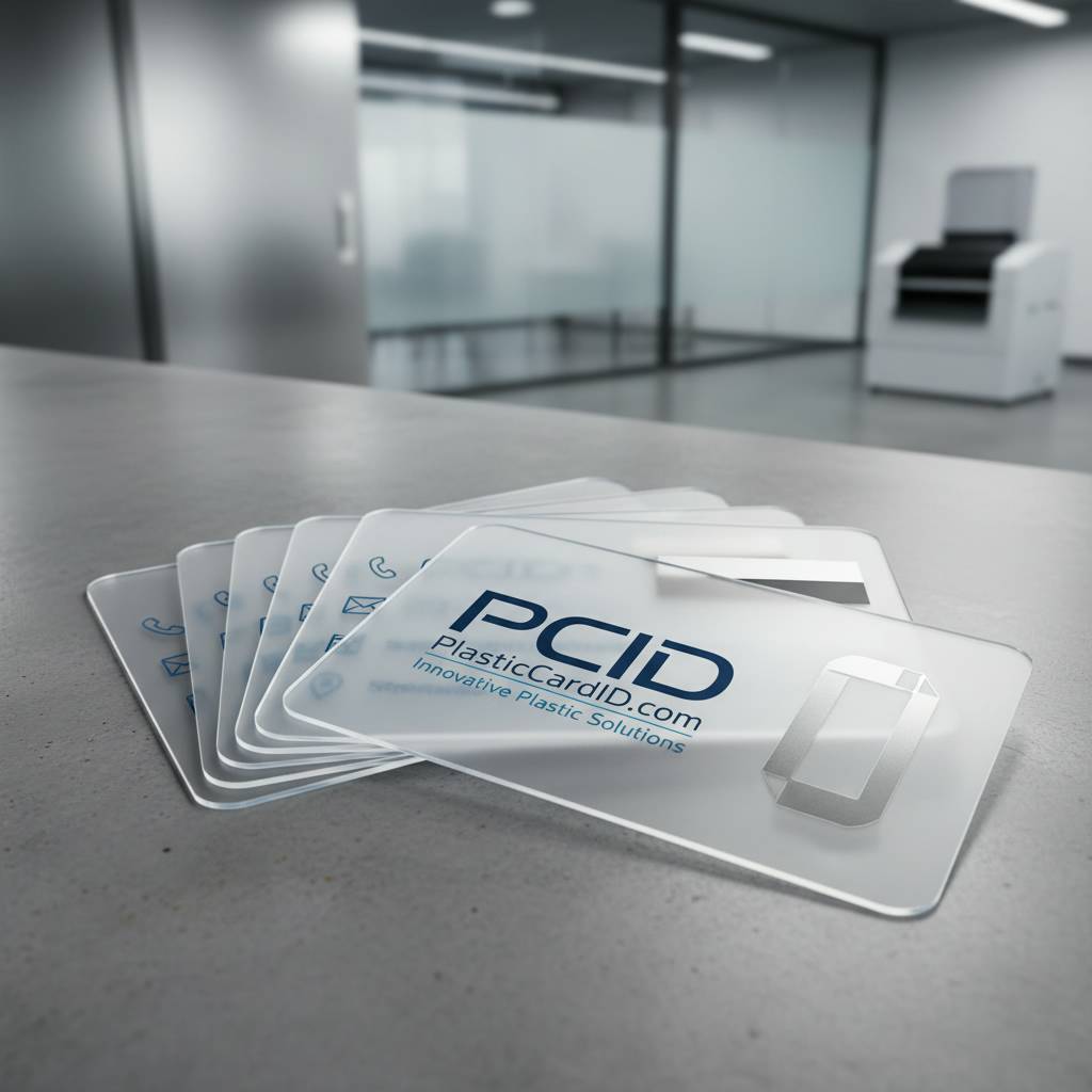Clear Plastic Business Cards