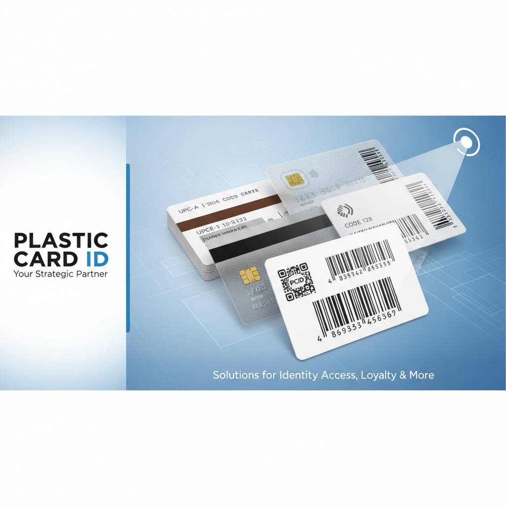 Our Full Range of Barcode Plastic Card Types